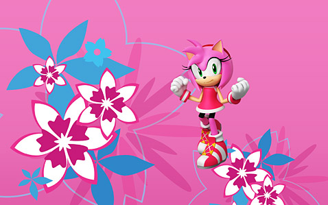 Amy Rose Wallpaper Preview.