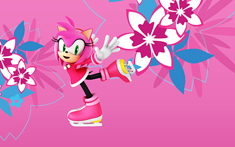 Amy Rose Wallpaper Preview.