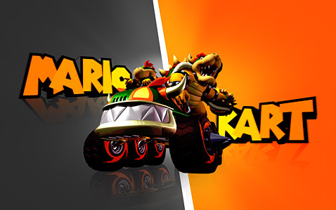 Mario Kart Wallpaper Preview.
