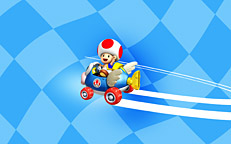 Mario Kart Wii Wallpaper Thumbnail.