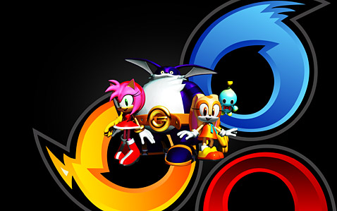 Sonic Heroes Wallpaper Preview.