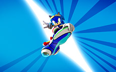Sonic Riders Wallpaper Thumbnail.