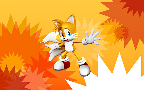 Tails Wallpaper Preview.