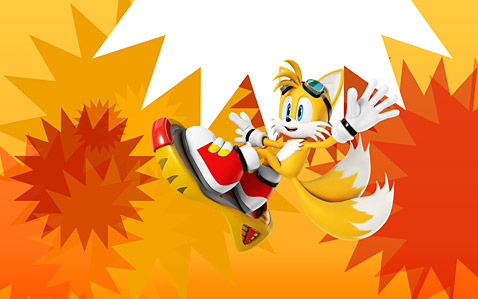 Tails Wallpaper Preview.